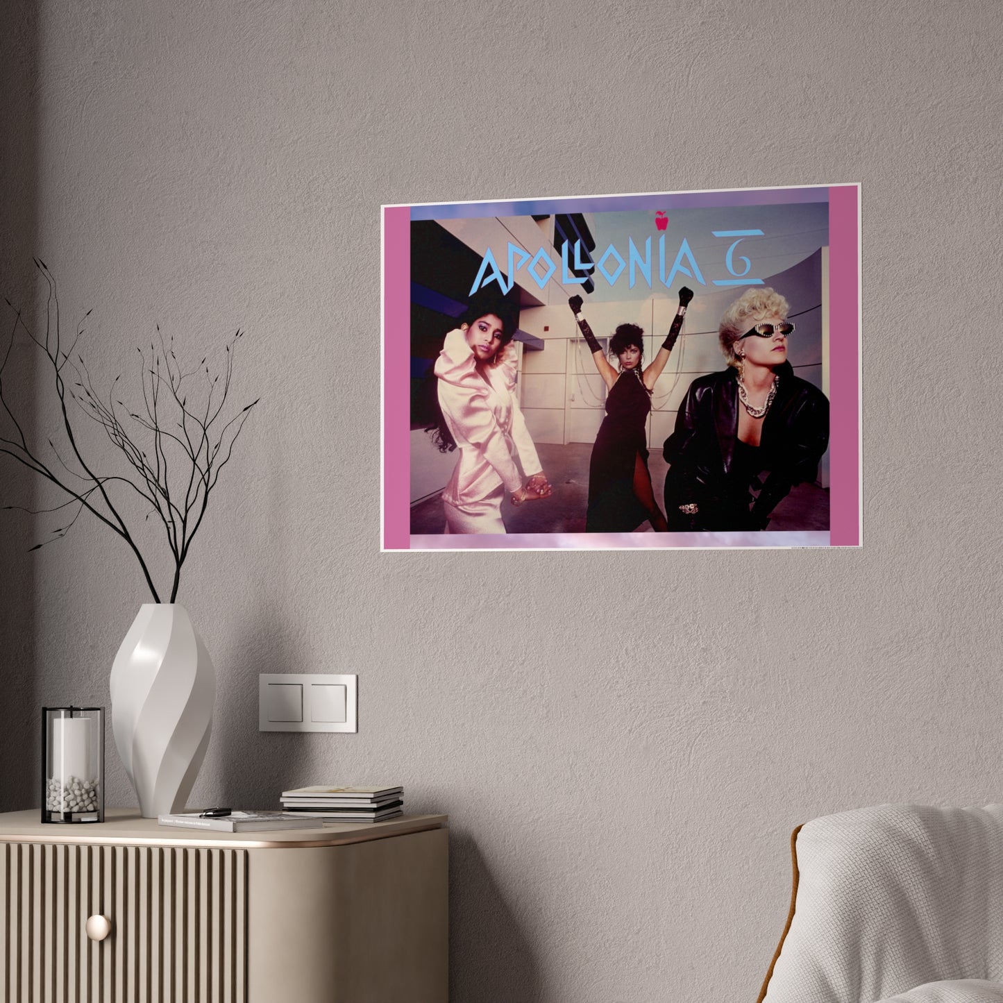 Apollonia 6 "Paisley Power" Gloss Posters by Raul Vega- LIMITED EDITION