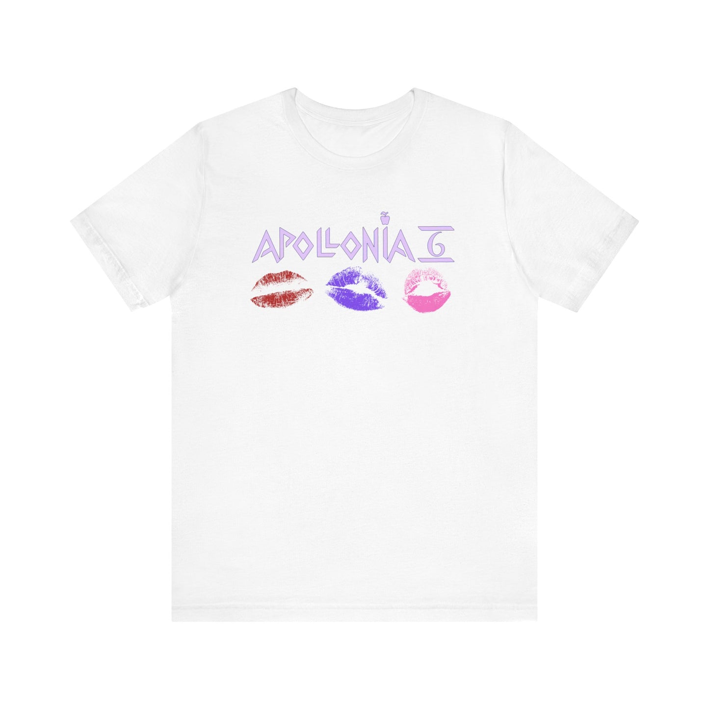 Apollonia 6 "Kiss The Gun" Unisex Jersey Short Sleeve Tee